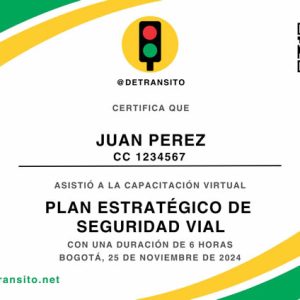 Reexpedición de certificado @detransito